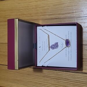 Luna Norte Amethyst necklace set